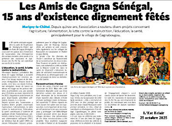 L'est Eclair, 25 octobre 2025